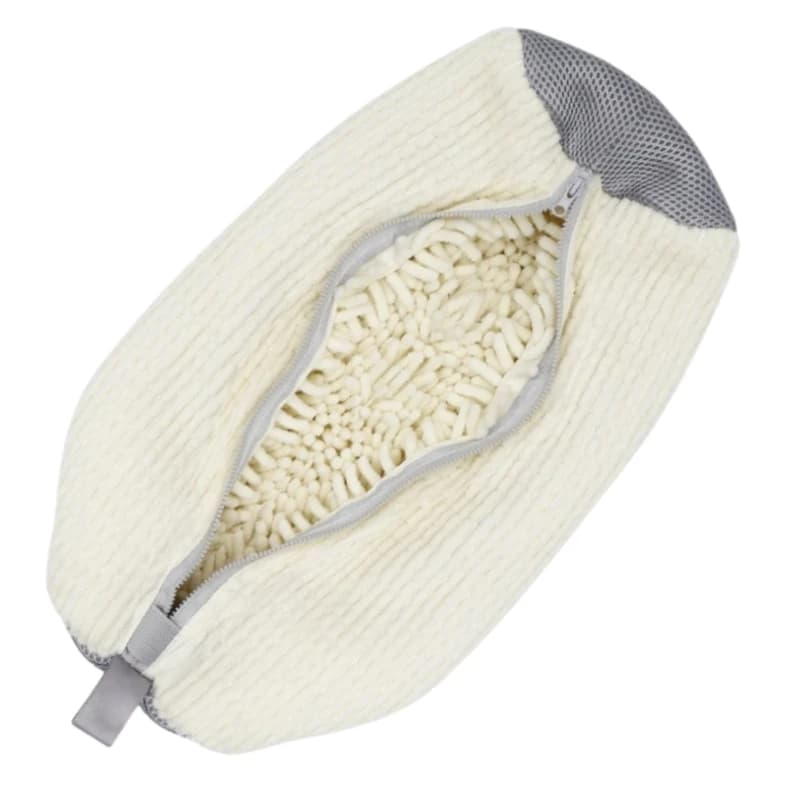 1/2/4PCS Shoe Washing Machine Bag with Liquid Shoe Brush Set Durable Laundry Shoe Bag and Soft Bristle Clean Brush for All Shoes