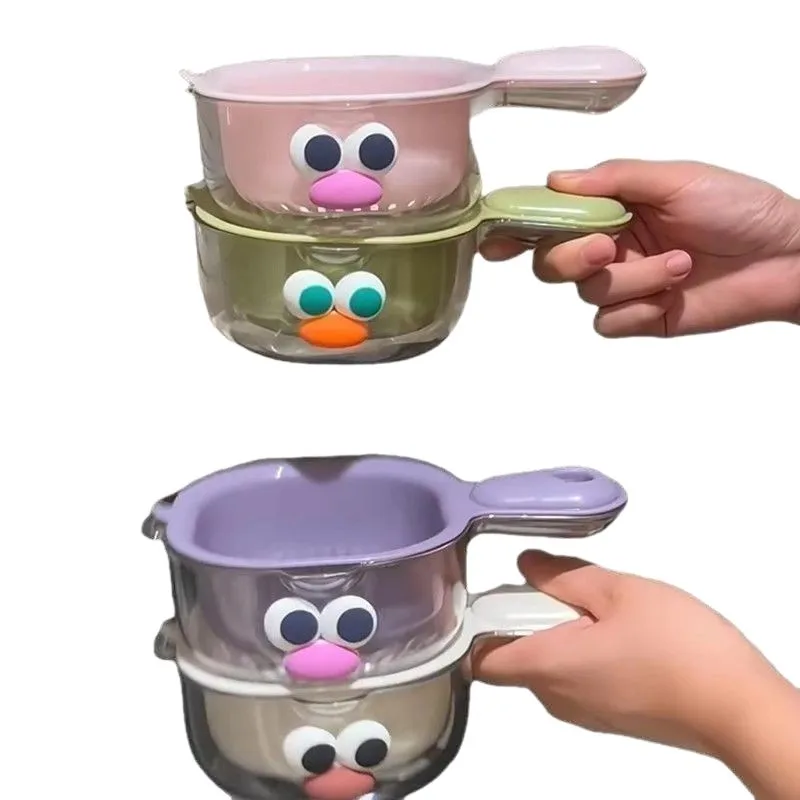 1pcs Dopamine Drainage Basket Fruit Washing Artifact Double-layer Food Grade Thick Wall Hanging Fruit Basket Kitchen